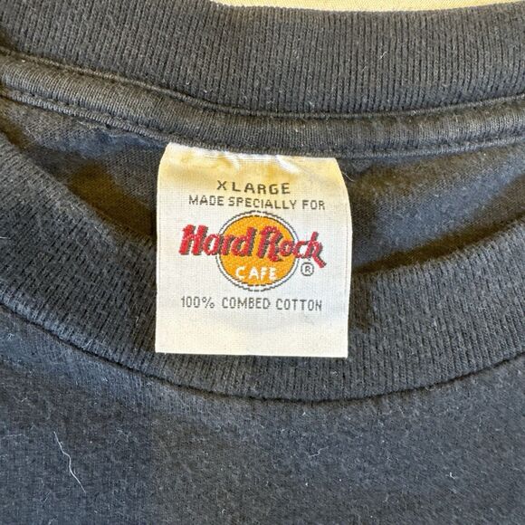 Vintage Y2KHard Rock Bruce Springsteen Black Edition XXI Madrid T-shirt XL - Picture 4 of 9